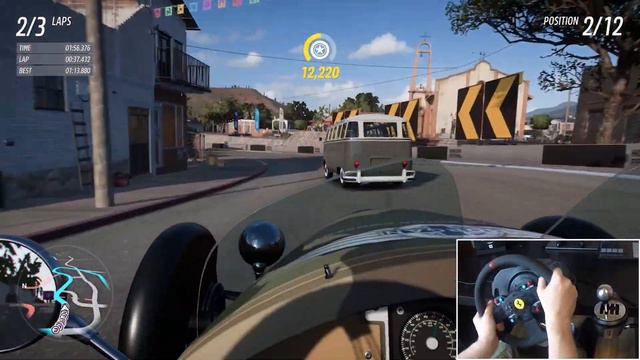Morgan 3 Wheeler Circuit Race - Forza Horizon 5 // Thrustmaster T300 RS смотреть онлайн