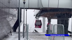 Нижегородская канатная дорога возобновила свою работу