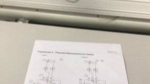 Простейшая сборка ПневмоСистемы автоматики Festo