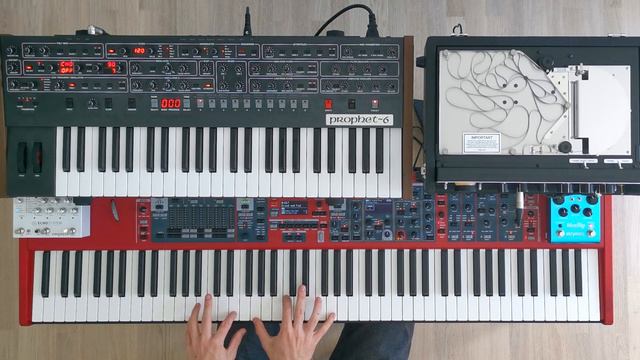 Huge Worship Keyboard setup | Nord Stage 3, Prophet 6, BlueSky, EchoSystem, Echo Fix EF-X2 смотреть онлайн