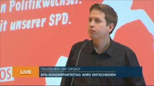 Statement im Willy-Brandt-Haus: So will der Juso-Rebell Kevin Kühnert die GroKo verhindern