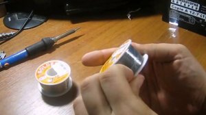 Из Китая посылка №21 Отличный припой для пайки. Soldering Wire Roll