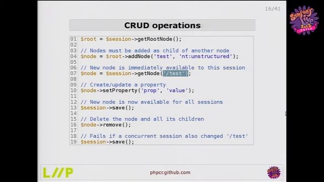 SymfonyLive Paris 2013 - David Buchmann - Le PHP Content Repository PHPCR смотреть онлайн