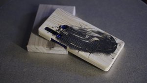 Чехол для телефона на фрезерном станке с ЧПУ Start. Savinsname.