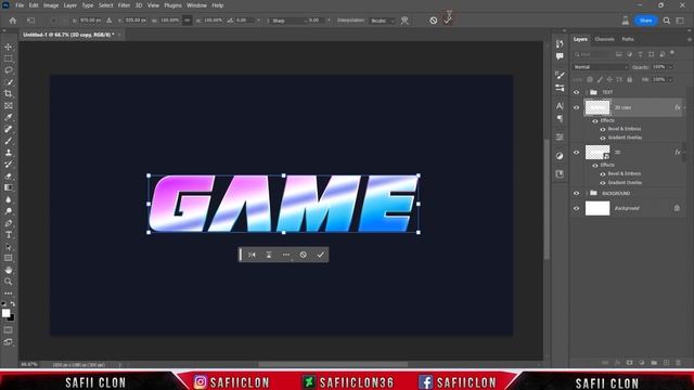 [ Text Effect ]  Retro Game Text Effect in Photoshop