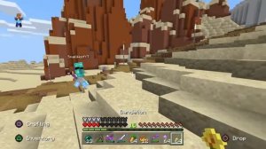 Minecraft PS4 Bedrock Edition Lucky block Live - with subs