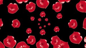 Футаж Губы поцелуй