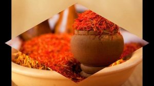 Шафран.  Специи и пряности.