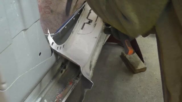 Mercedes AMG C43. The rear end rebuilding. Восстановление задней части. смотреть онлайн