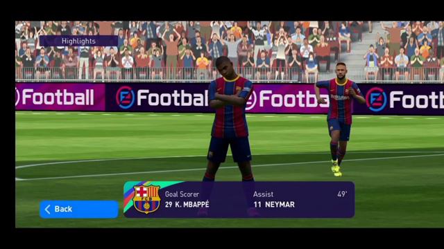 #Pes2021 #Neymar #Mbappe #PesMobile #eFootball_PES_2021
Neymar great assist Mbappe  Great finish..