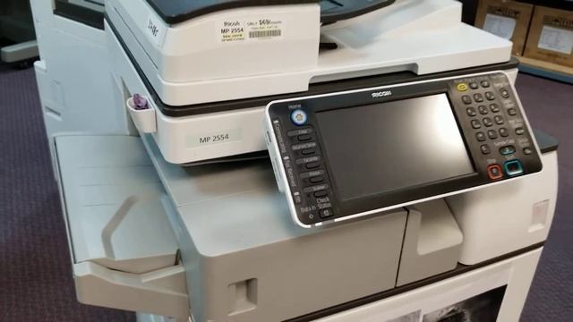 RICOH MP2554 Black And White Cheap Price. 11x17 High Quality Scan Print Copy