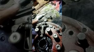 д65н, сборка, проблемы с корзиной сцепления.