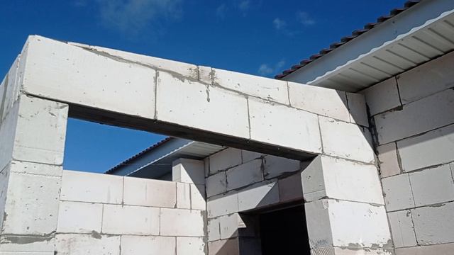 Пристрой к дому из газобетона