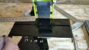 Гриндер ленточный для УШМ, гриндер Дино стандарт, распаковка, сборка, гриндер в работе.