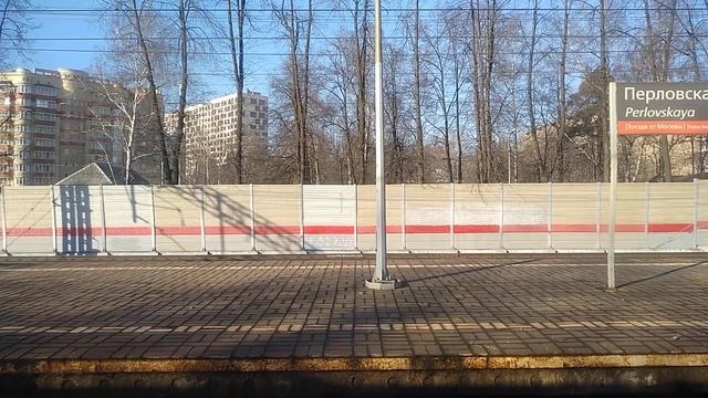 ЭД4М-0227. Перегон Лосиноостровская - Мытищи