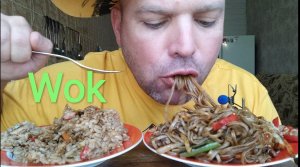 МУКБАНГ ЛАПША и РИС WOK/ОБЖОР СУШИРРИТТО