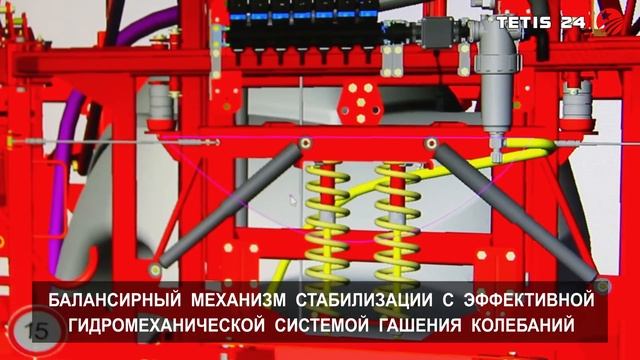 Прицепной опрыскиватель TETIS 24