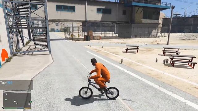 GTA 5 - Epic Prison Break Escape with Franklin, Lamar!(Rescue Mission)