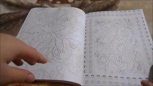 обзор на Раскраску Сказочная зима