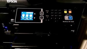 EPSON Workforce WF-3620 printing Duplex