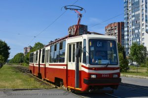 Трамвай ЛВС-86К история создания и где можно увидеть
