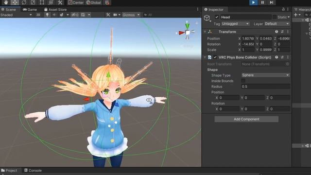 VRChat Avatar Dynamics Tutorial - PhysBone Colliders