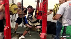 Dave Hoff 1250 Chain Squat Powered by: Westside Performance Nutrition