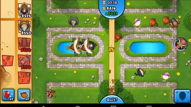 Bloons Tower Defence Battles: Red Blimps Unstoppable смотреть онлайн