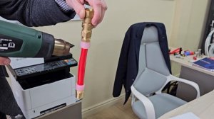 Восстановление трубы HiPex после растяжения на 300%