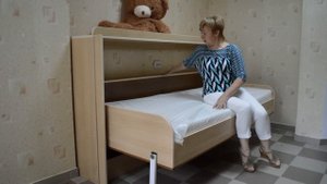 Горизонтальная кровать-трансформер (шкаф-кровать) в Молдове
