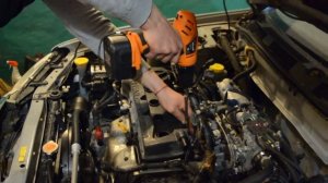 Замена прокладки клапанной крышки на нисан блюберт 2000г.1.8 автомат