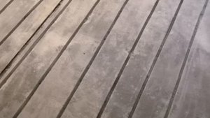 Укладываю тёплый пол в готовую стяжку.