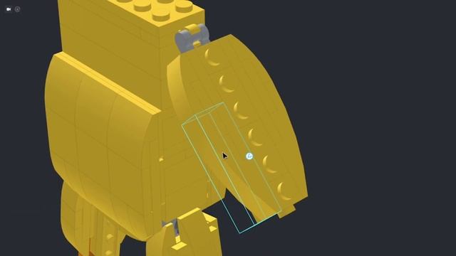 I made the Yellow Rainbow Friend out of LEGO [ROBLOX RAINBOW FRIENDS] смотреть онлайн