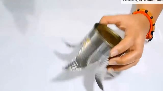 Как сделать цветочный горшок из консервной банки смотреть онлайн