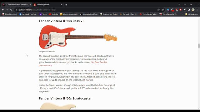 Fender Vintera II смотреть онлайн