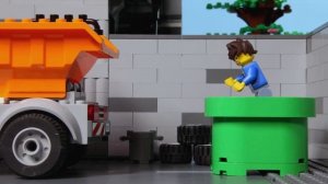 LEGO Experimental Bowser Hammer Truck! STOP MOTION LEGO Mario vs Bowser | LEGO | Billy Bricks