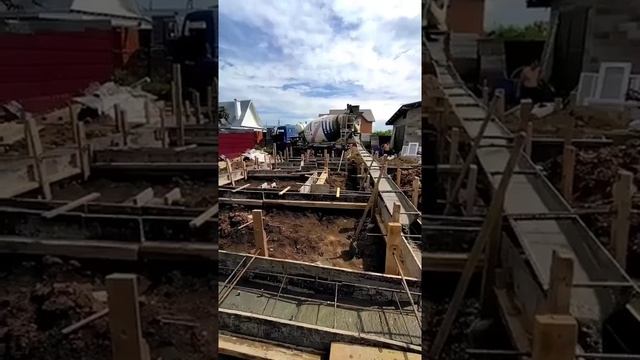 Аренда желобов для приёма бетона. Доставка по Казани и за город