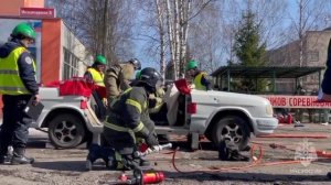 В Пскове прошли соревнования по ликвидации последствий ДТП