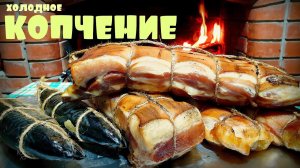 Холодное копчение мяса и рыбы в самодельной коптильне. Как закоптить мясо и рыбу.