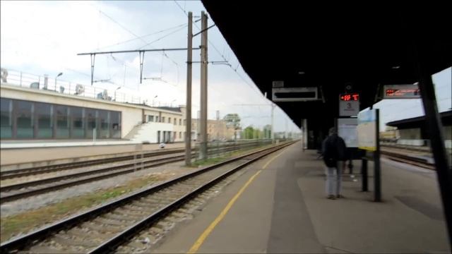 Рига самостоятельно: железнодорожный вокзал. смотреть онлайн