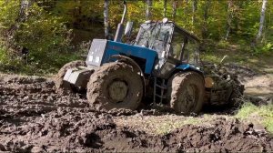 Tractor Stuck in the Forest! Rescue Story  | Top Searches: Off-Road, Forest Rescue