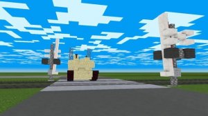 Minecraft Railroad Crossing Animated