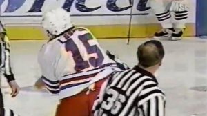 Darren Langdon vs  Tie Domi Jan 12, 1998