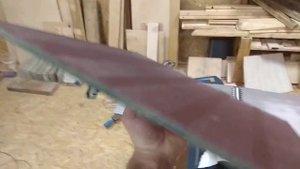 Шлифовка столов фуговально-рейсмусового станка Erbauer