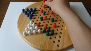 Chinese checkers game  -  game  ' BUTTERFLY '  vs  ' SIDE 1 '