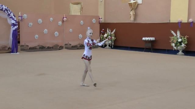 Цибуля Софія (булавы) 2005-Кат. А "Перлина Полісся 2015" Художественная гимнастика смотреть онлайн