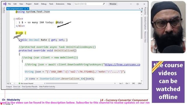 Currency Converter Component (6 min Preview) | ASP.NET Core 5 Tutorial