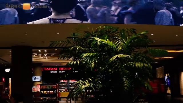 Светодиодные LED экраны Future-vision для кинотеатра Chaplin Cinema установленные в Астана Казахста смотреть онлайн