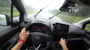 2019 Opel COMBO Life 1.5 diesel 102 HP | 4K POV Test Drive #107 Joe Black