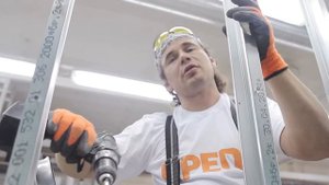 Демонтаж гипсокартона. Вариант 2.